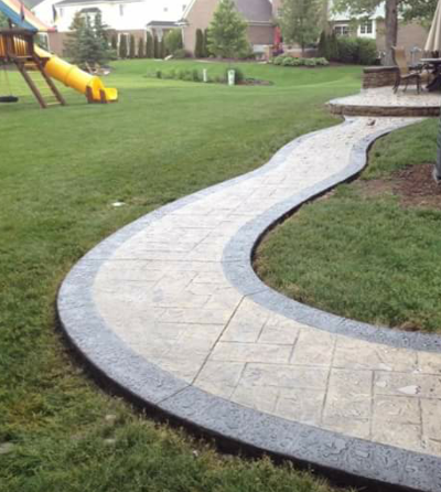 Decorative Concrete Sidewalks and Driveways